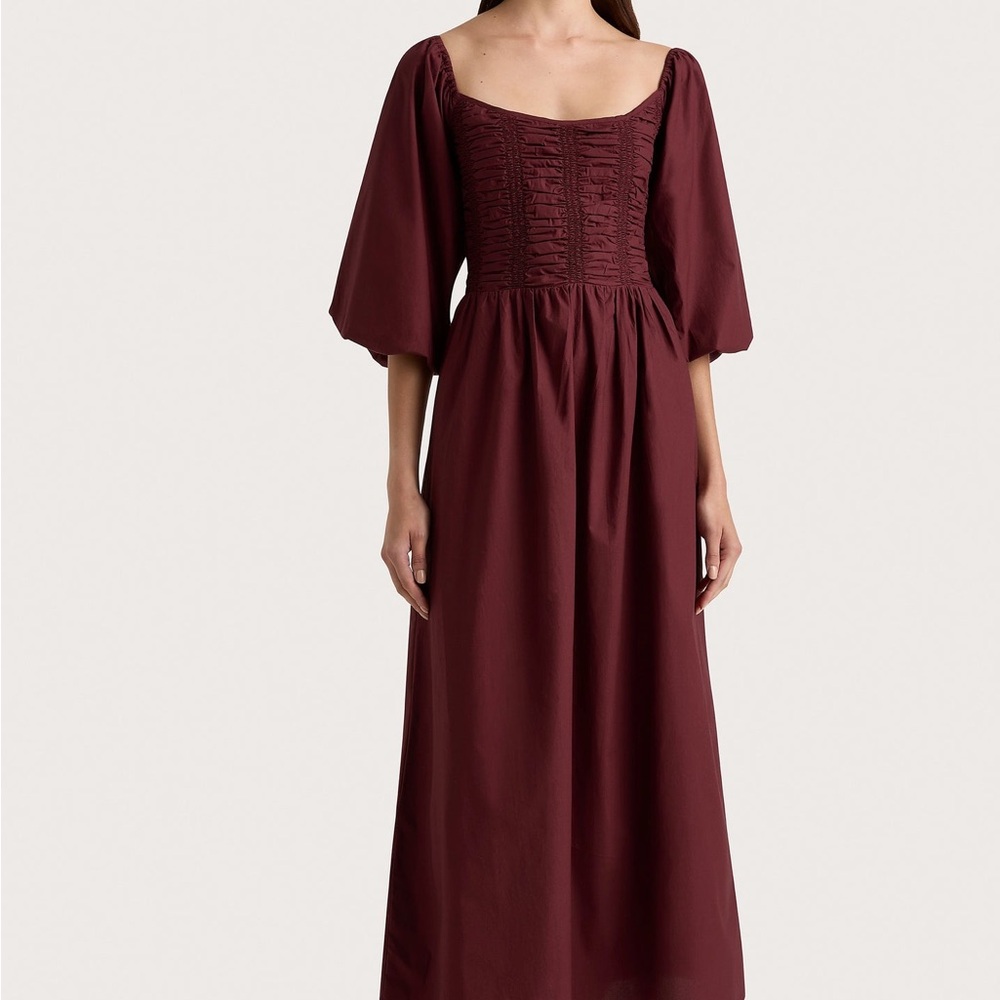 Faithfull the Brand Alma Midi Dress
